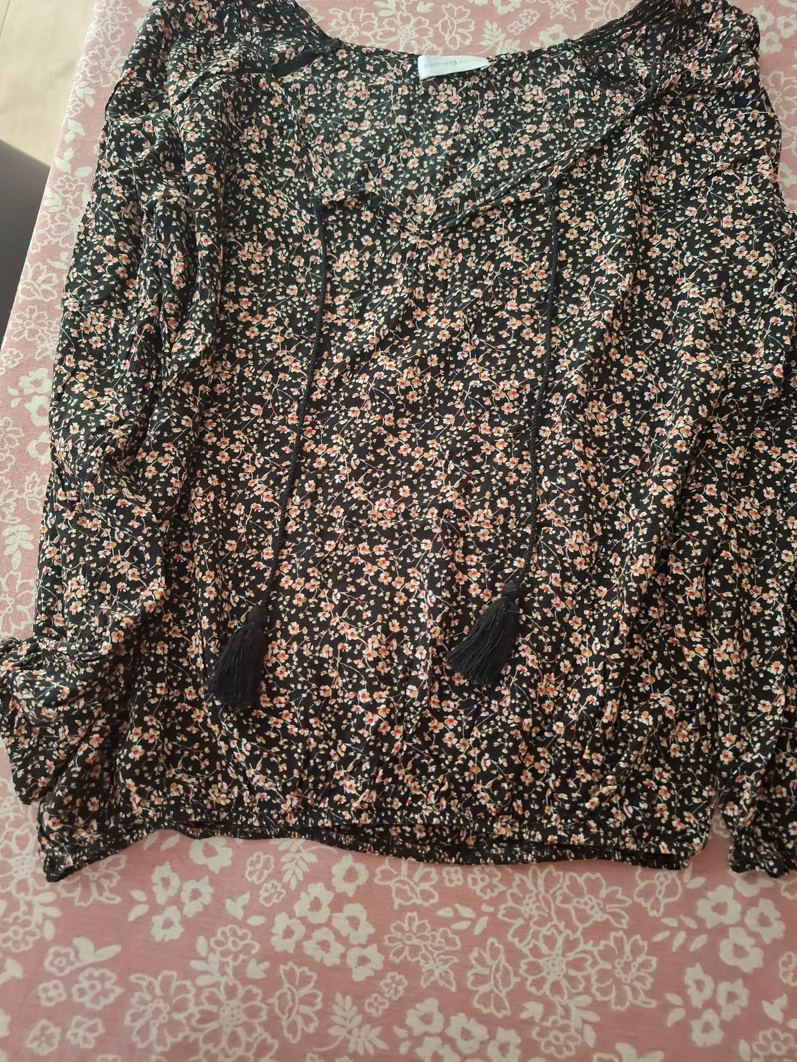 Blouse fluide colis soigné rapide propre tout repasser 